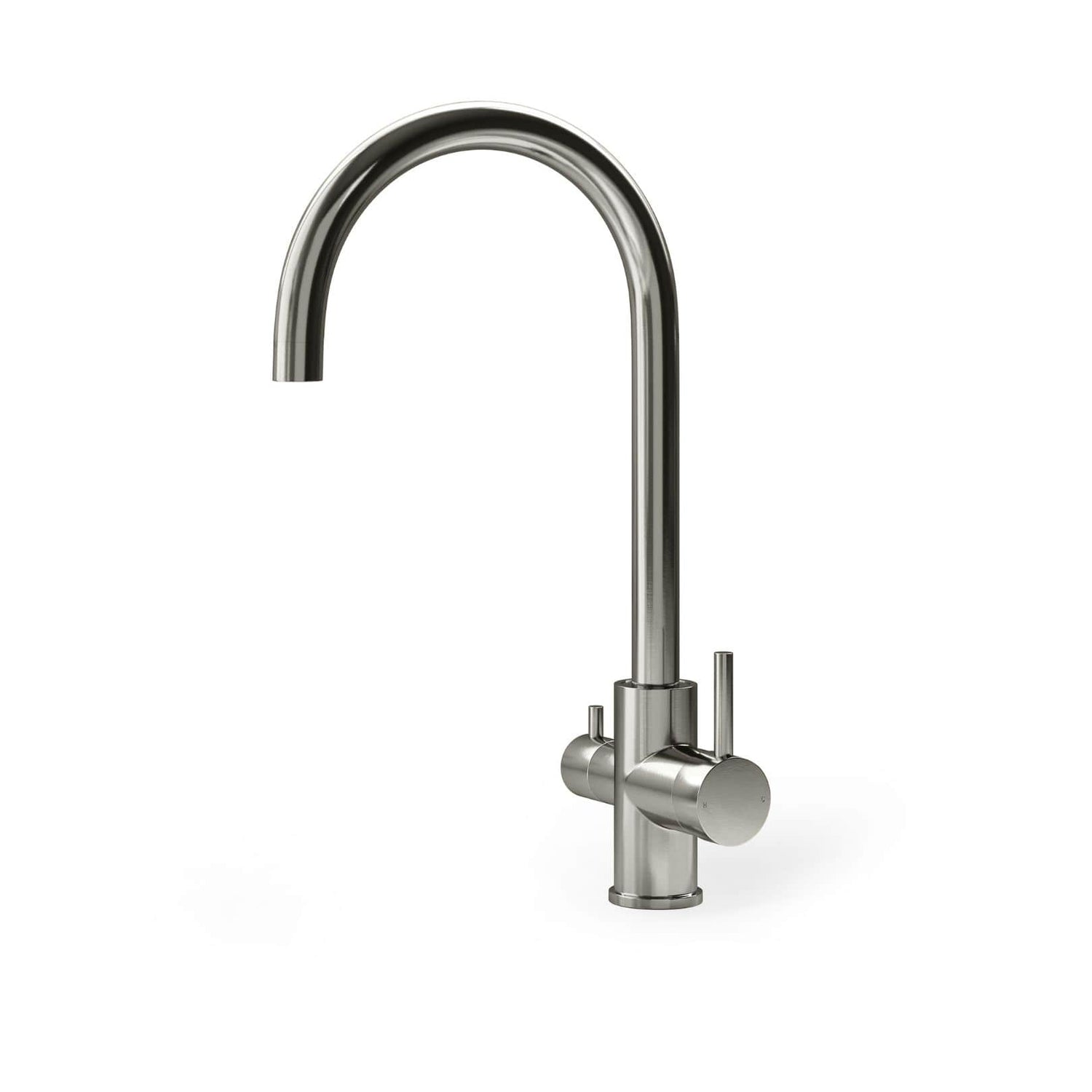 Isla 3 Way Water Filter Tap - Brushed Stainless Steel