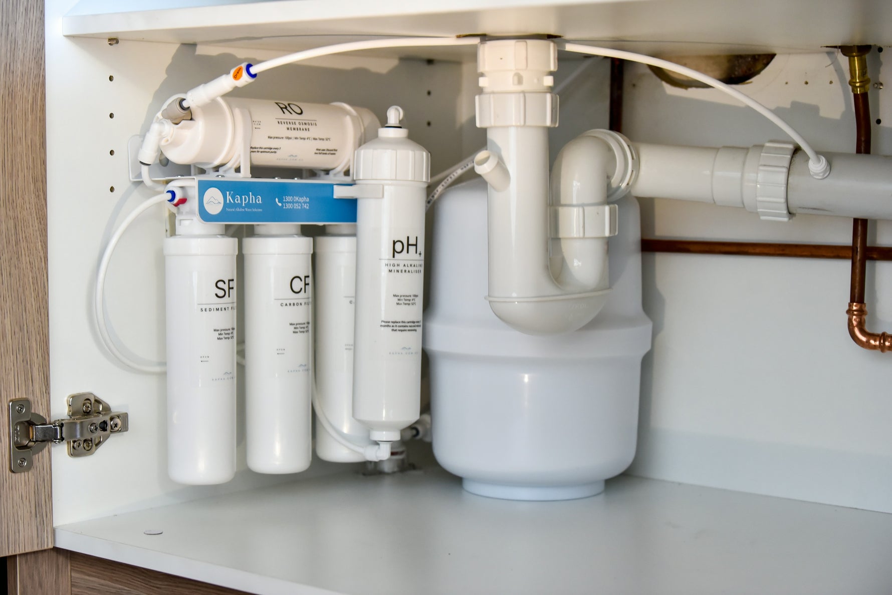 kapha alkaline water filter installation